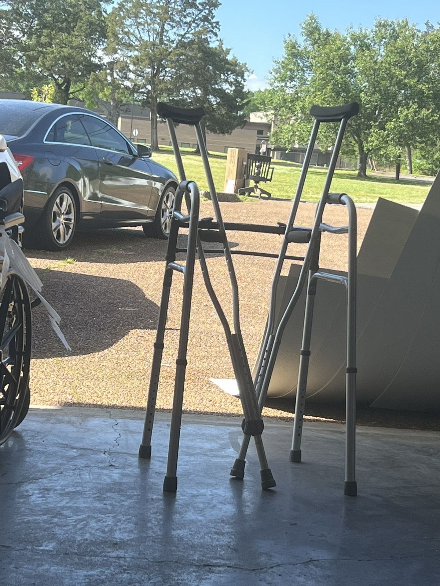 Walker And Crutches