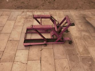 Motorcycle jack works excellent