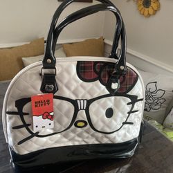 Large, hello Kitty bag