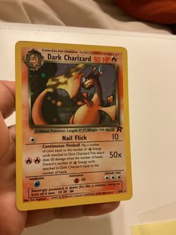 Dark Charizard Holo Pokémon Team Rocket