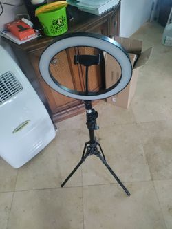 Light with phone holder cord cut needs new cord