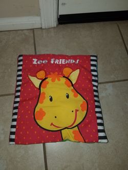 Animal baby soft book