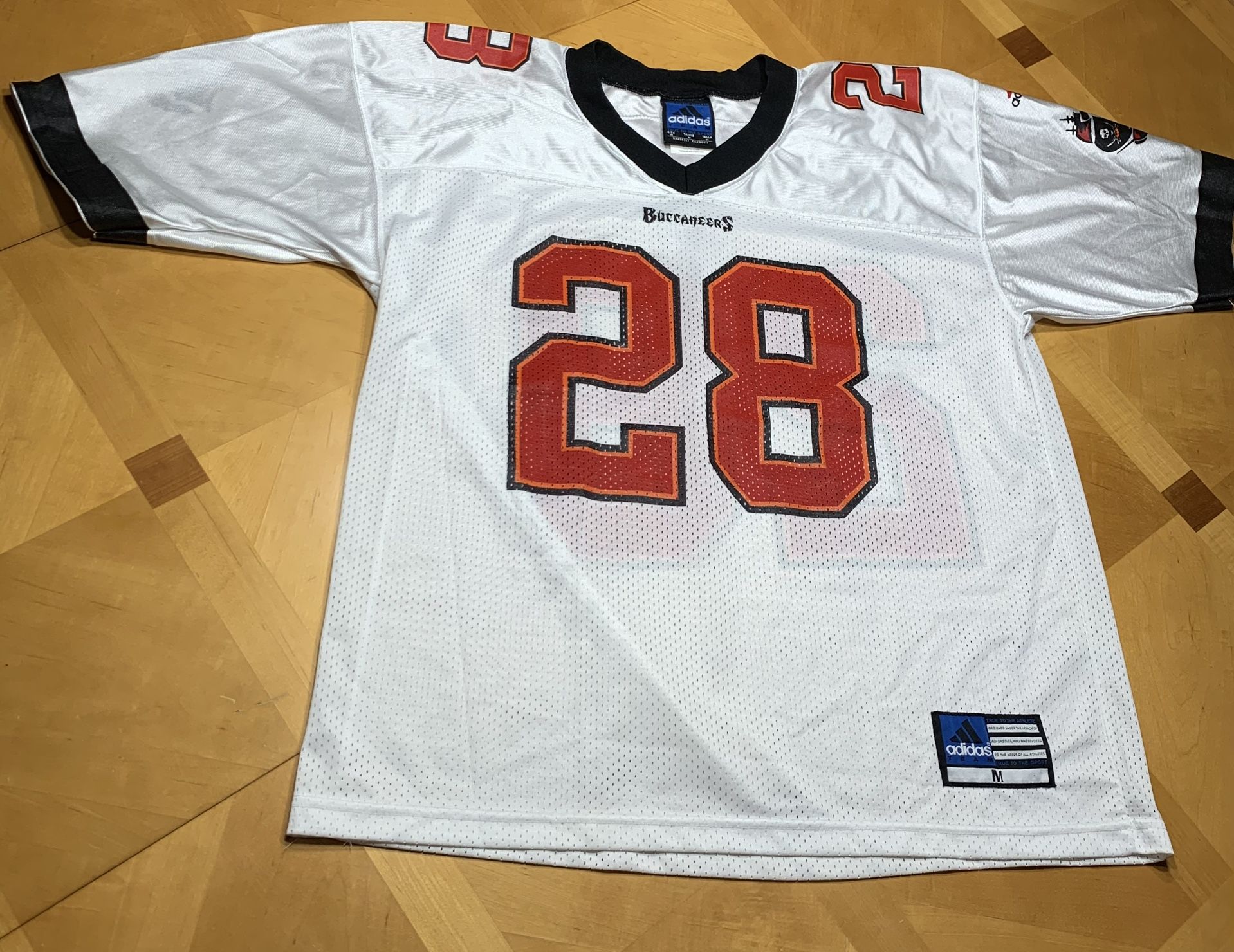 Tampa Bay Buccaneers Warrick Dunn Adidas NFL Jersey Men's Medium Football