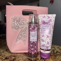 Bath & Body Works Sweet Pea Set 