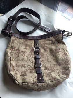 Coach adjustable strap vintage