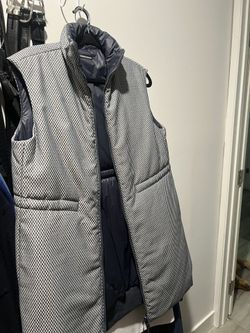 Armani Exchange Reversible Sleeveless Jacket – XS, New w/ Tags