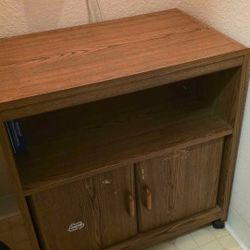 Sturdy Wooden Cabinet/TV Stand