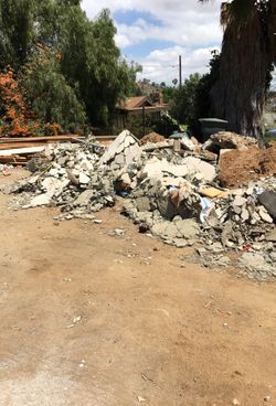 Gravel and dirt pick up free
