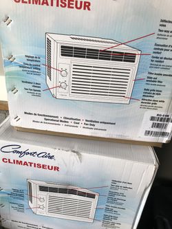 Like new— Air conditioners