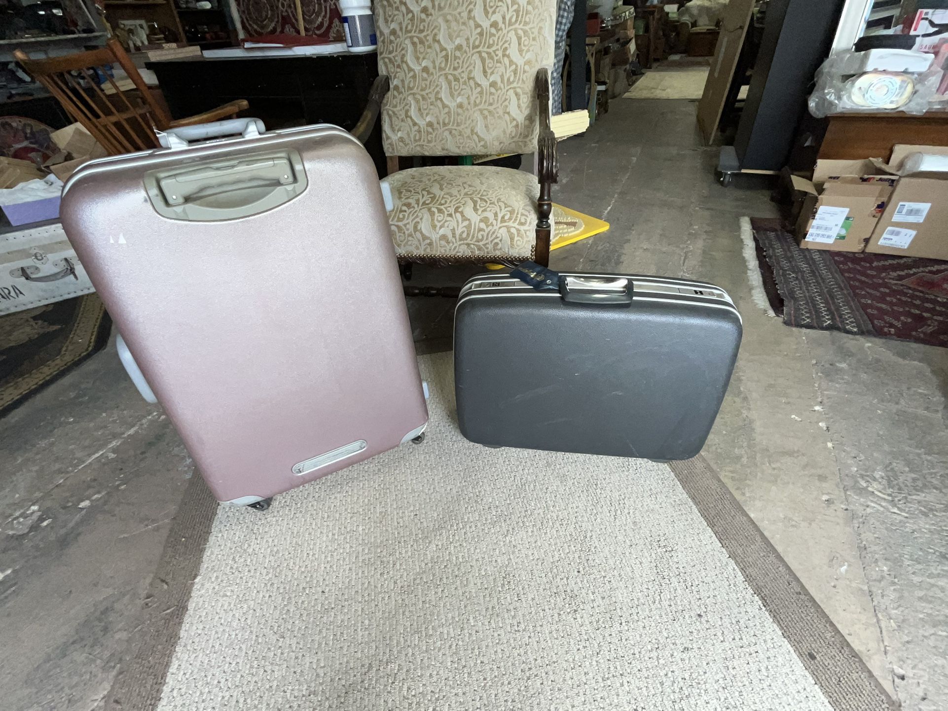 Vintage Suitcases Samsonite Luggage & Boarding Luggage