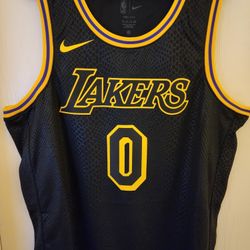 Kyle Kuzma LA Lakers City Edition Nike Black Mamba Laker Swingman Jersey Size 52