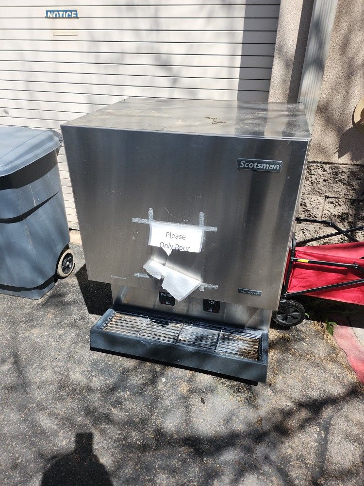 Broken Commercial Ice Machine