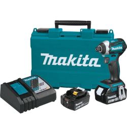 18V LXT Lithium-Ion Brushless Cordless Quick-Shift Mode 3-Speed Impact Driver with (2) Batteries 5.0Ah, Hard Case