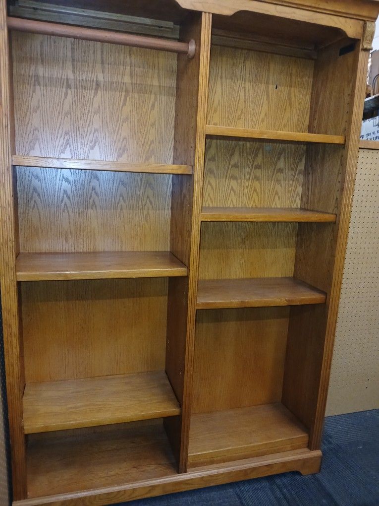 Whalen Solid Double Bookshelf