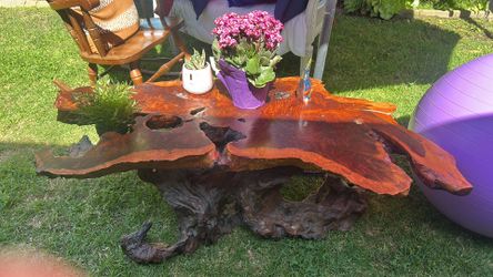 Draft Wood Coffee Table 