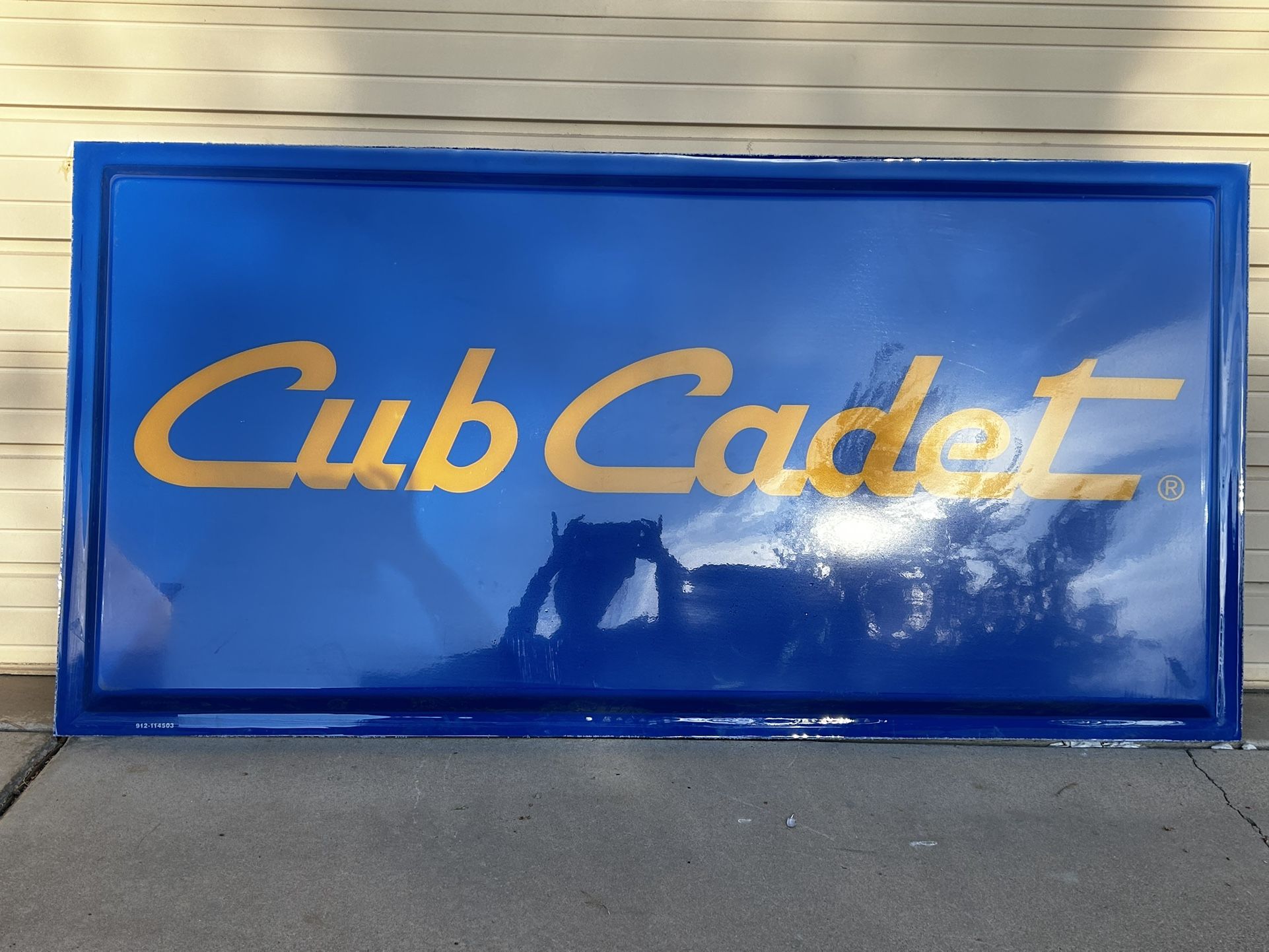 72 X 36 NEW CUB CADET POLYCARBONATE SIGN 47Th Ave., And Dobbins In Laveen