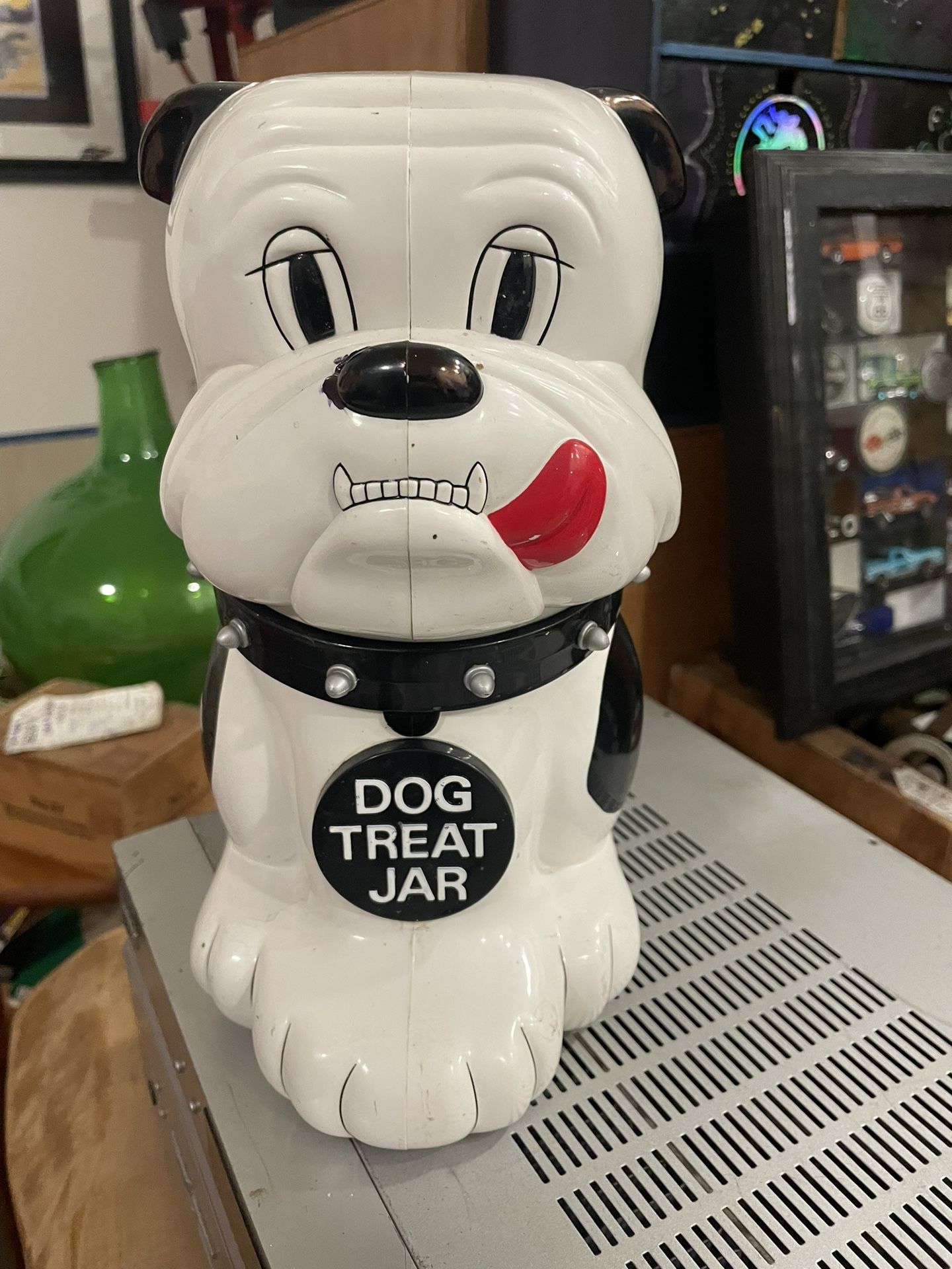 Dog Treat Jar Open It Barks