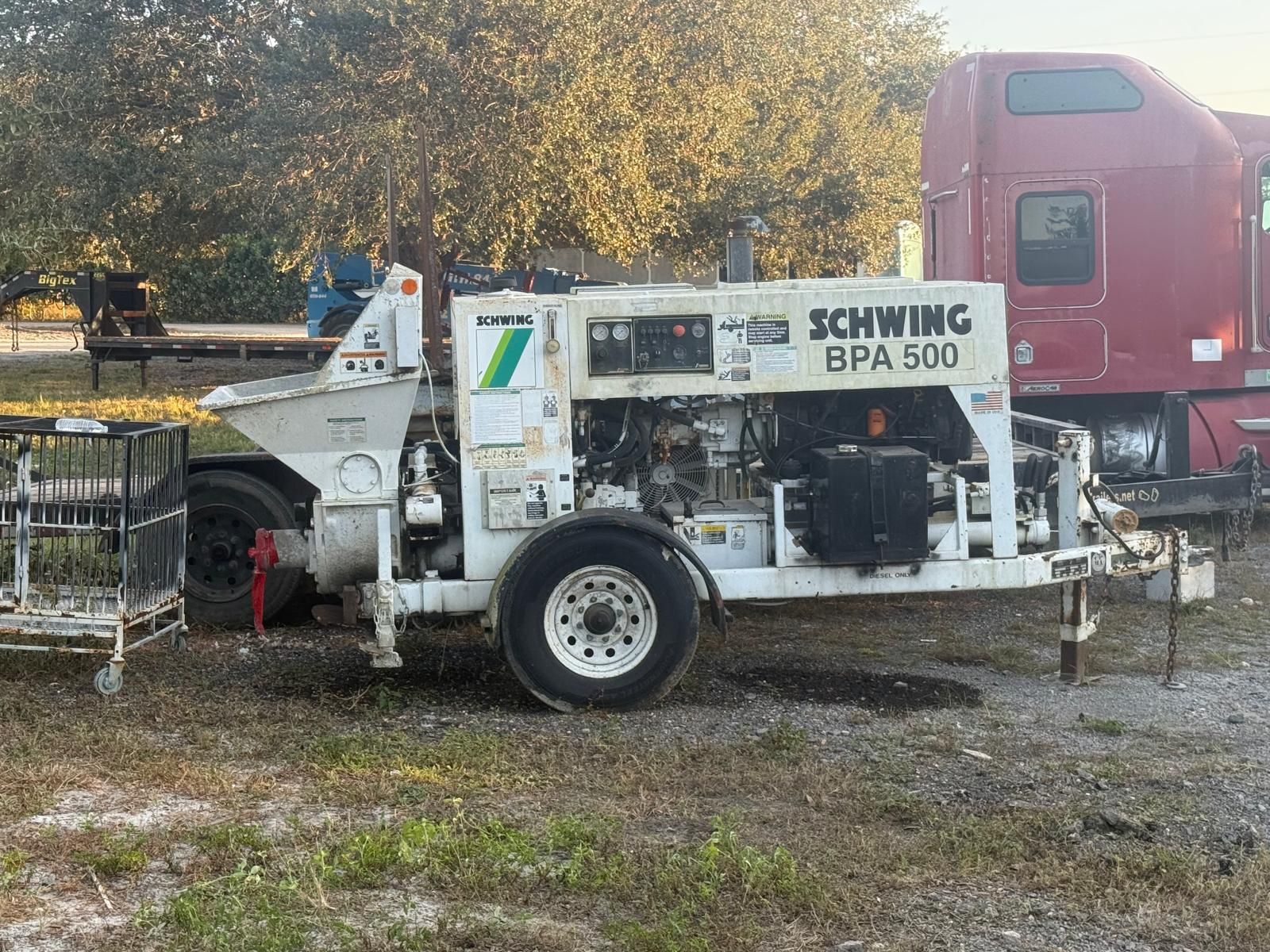 2011 Schwing Concrete Bpa 500