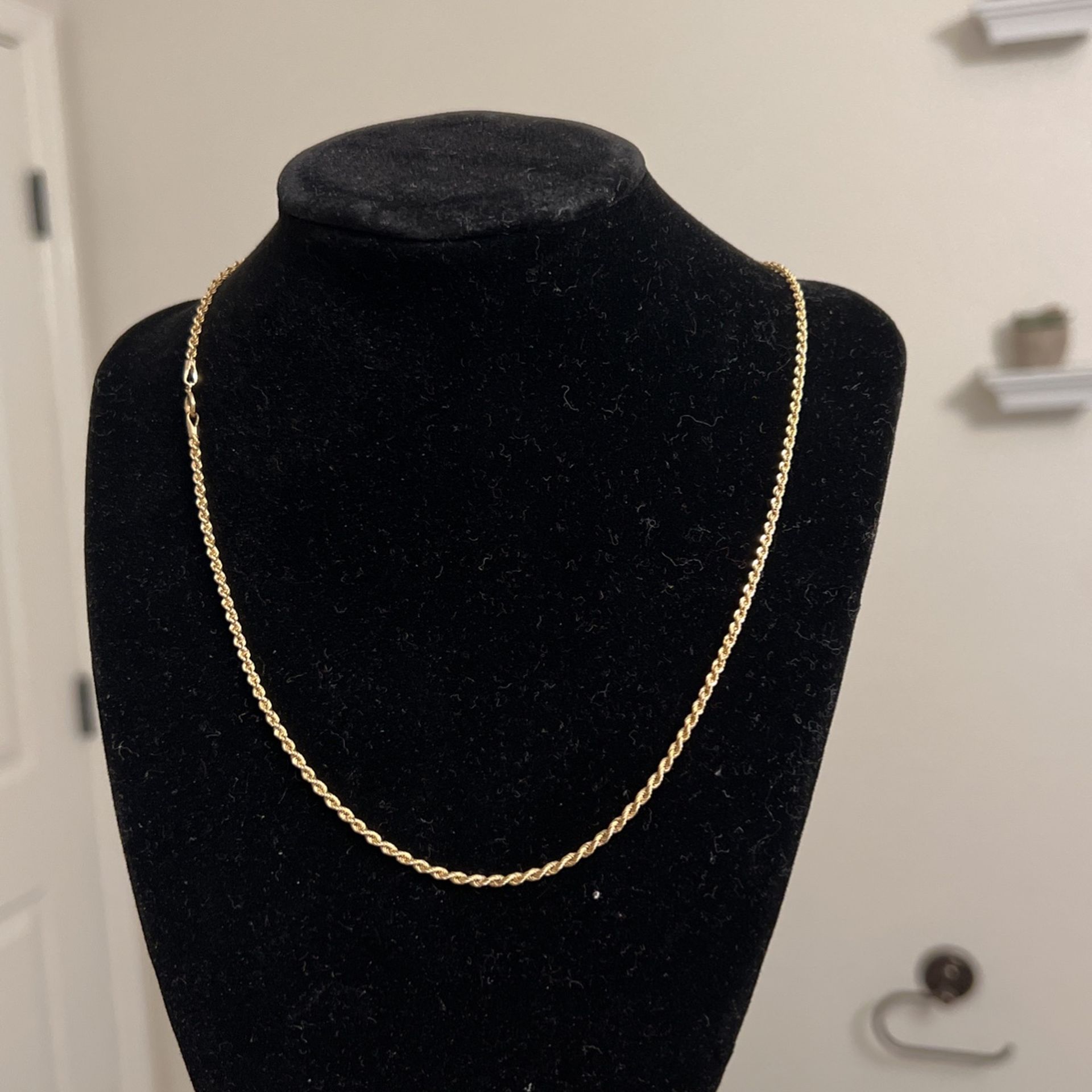 14k Gold Rope Chain