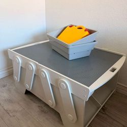 Kidkraft Lego Storage Table with Storage (Like New)