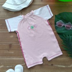 12MOS (RUNS LARGE) BABY B.U.M. SHORT-SLEEVE  BODYSUIT 