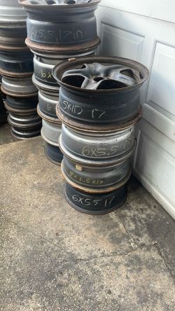 13”-18” Steel Rims For Wholesale