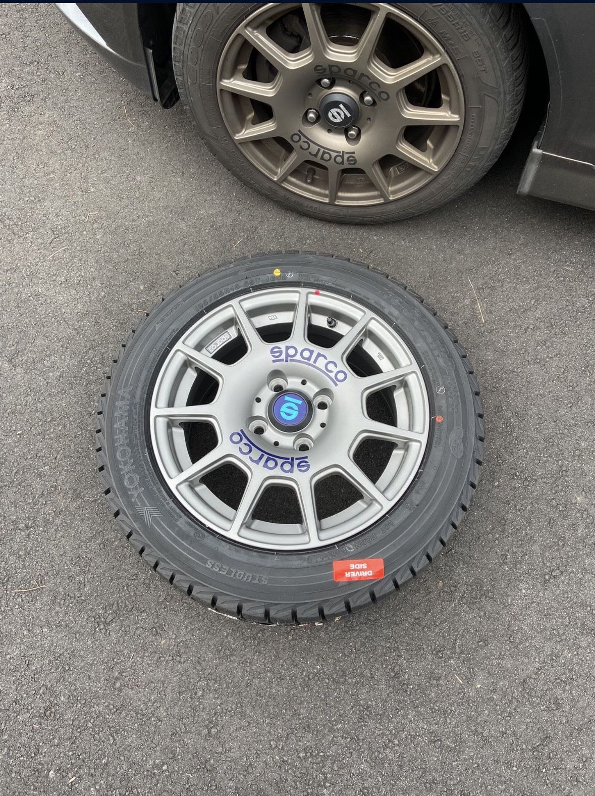 5, Sparco Terra 15x7 Rims And tires