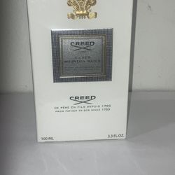 Creed Silver Mountain Water NEW 3.3 Oz