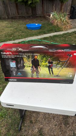 Simplex waterproof metal detector