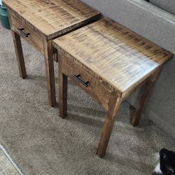 Two End Tables 