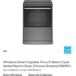 Whirlpool Washer & Dryer
