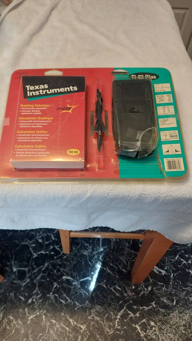 New In Pack Ti 83 Graphing Calculator