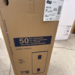 50 Gallon Electric Water Heater New In Box 