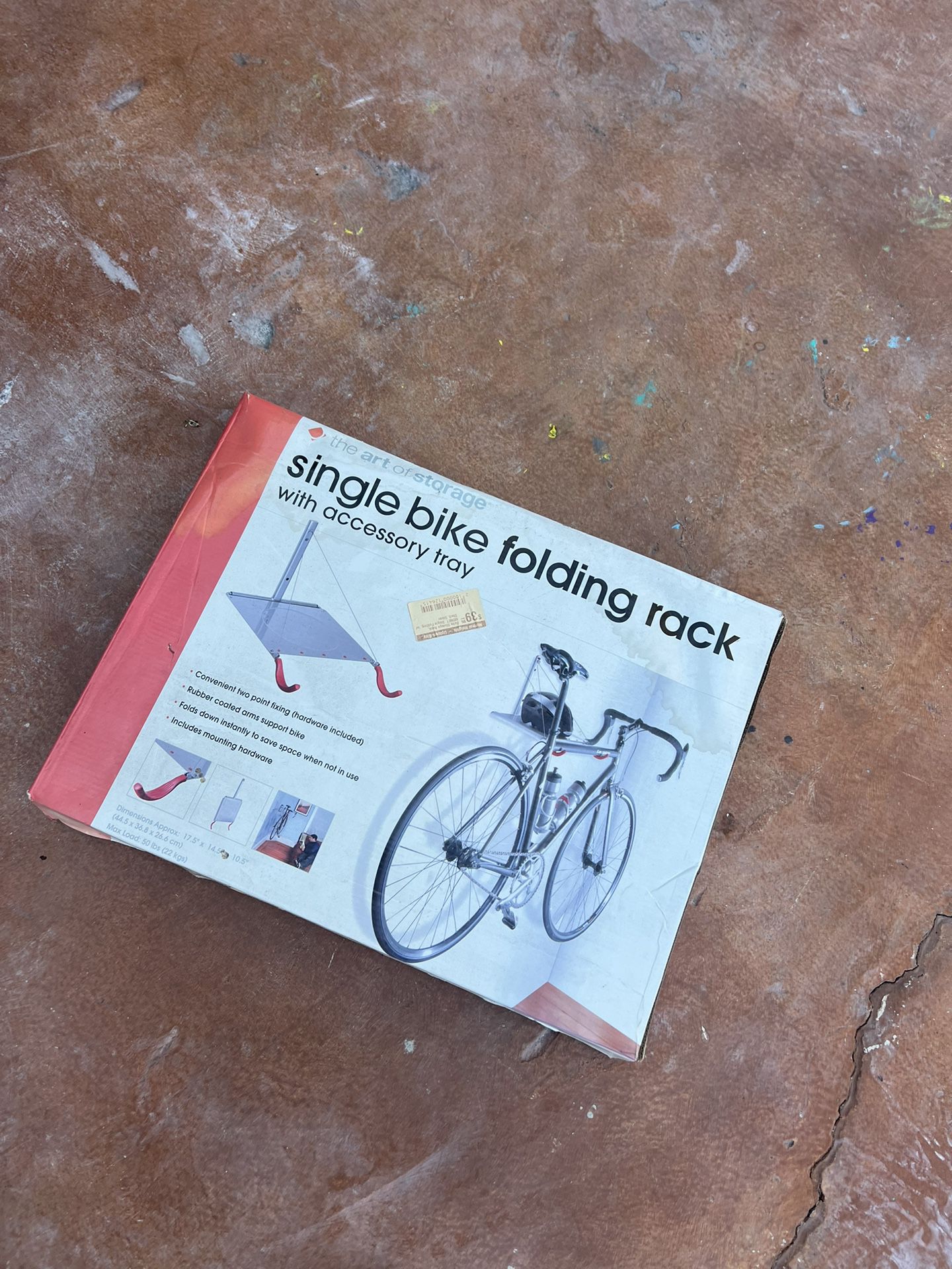 Bike rack folding
