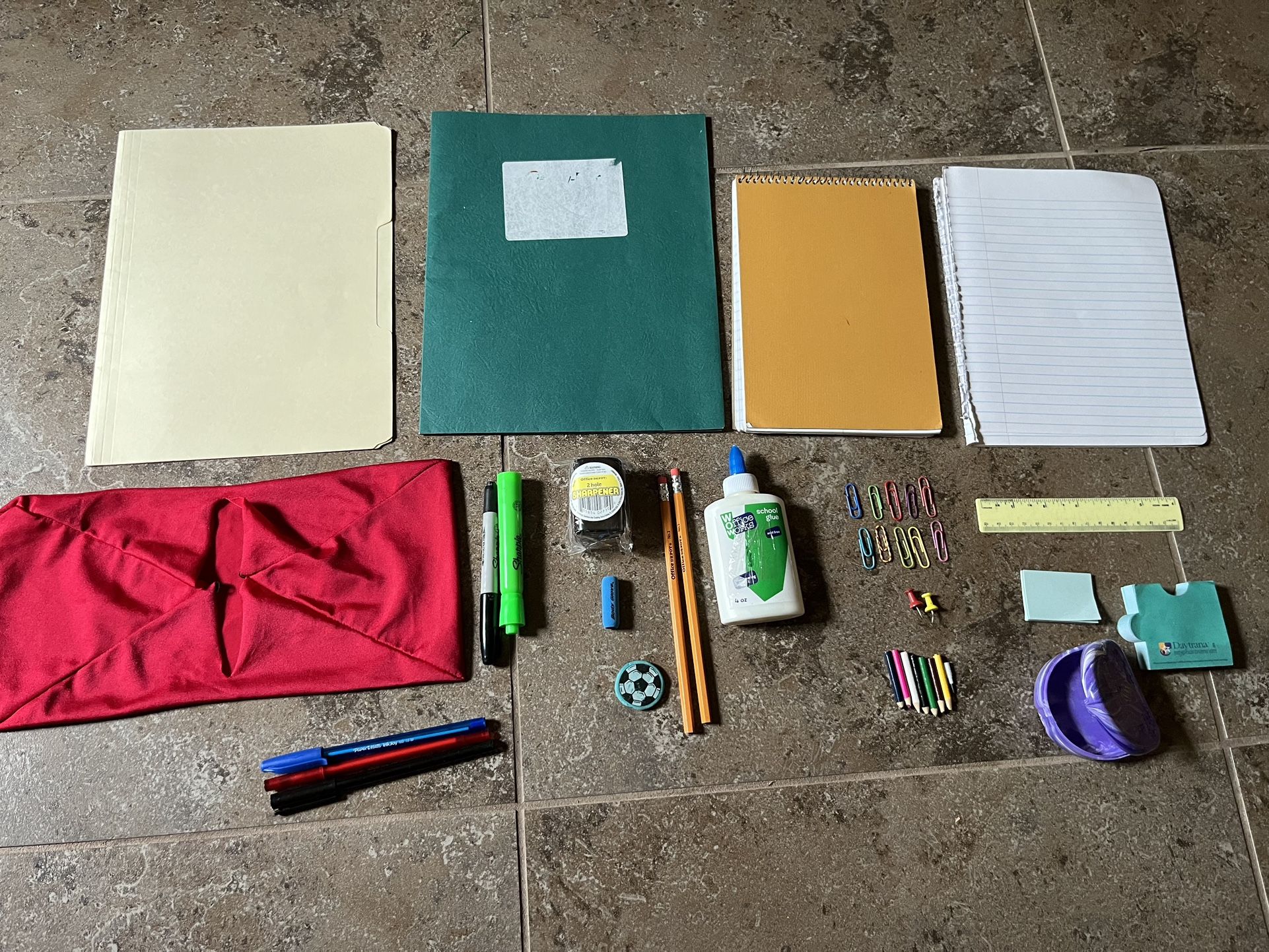 Lot of School Supplies (see description)