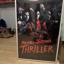 Thriller Framed Poster 24x36