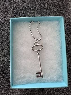 Tiffany & co. Key necklace