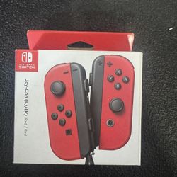 Nintendo Switch Joycons RED