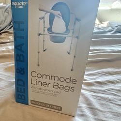 Commode Liner Bags