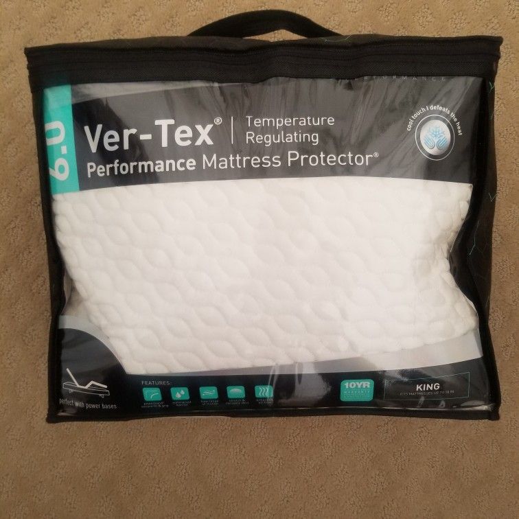 6.0 Ver-Tex King Size Performance Mattress Protector