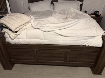 King Bed Frame And Mattress