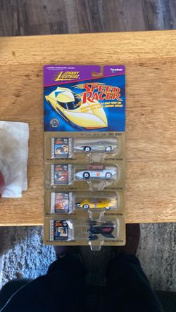 Johnny Lightning Speed Racer Die-Cast Car Set