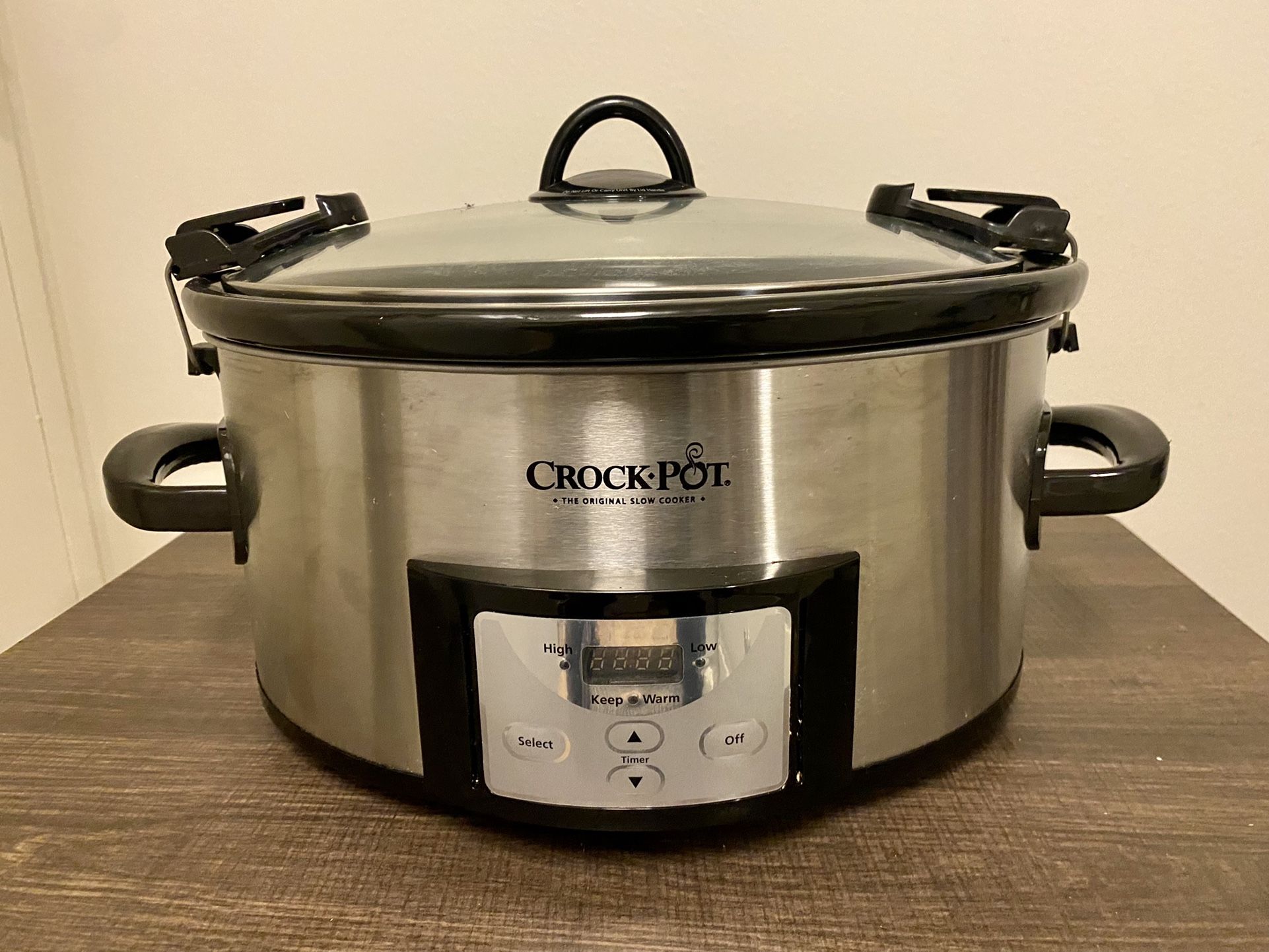 Crockpot Programmable Slow Cooker