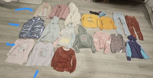 Lot Girls 7-8 winter clothes jacket good condition