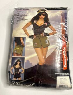 Women’s Pilot Dreamgirl Costume Size M