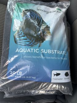 Aquarium Sand-BLACK 20lb Bag (x2)