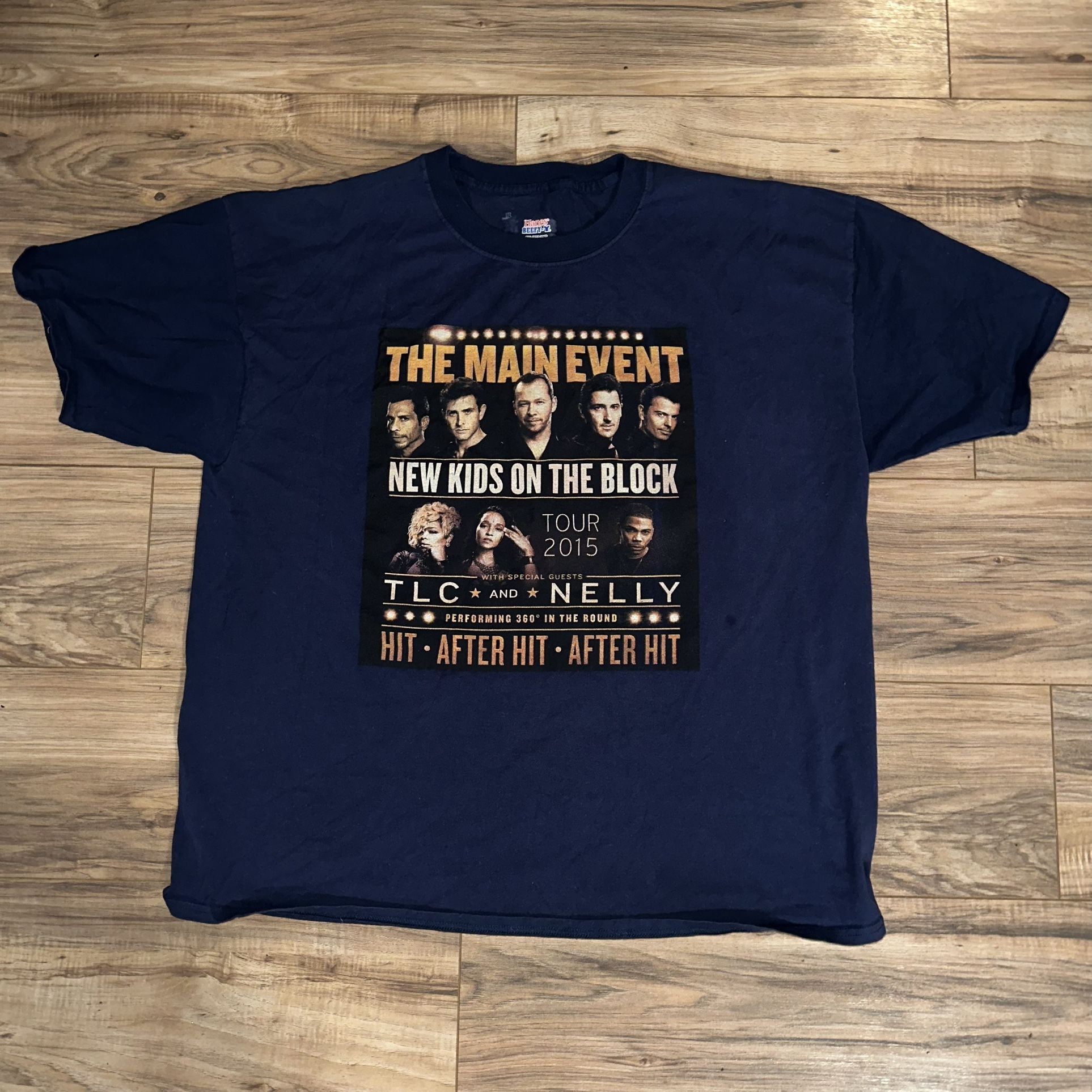 New Kids On The Block 2015 Tour Shirt 2XL