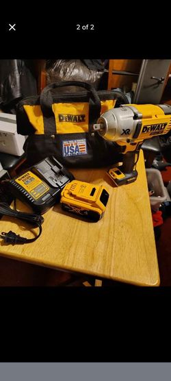 DeWalt xr dcf899 1/2 impact wrench tool charger battery bag