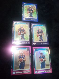 Joe Milton 2024 Panini Rookie Card Set