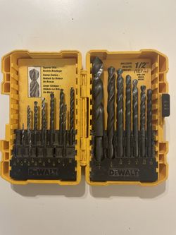 DEWALT Black Oxide Drill Bit Set, 20-Piece. 